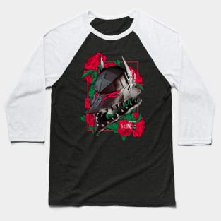 Floral x Berserker Helmet Red Version Baseball T-Shirt